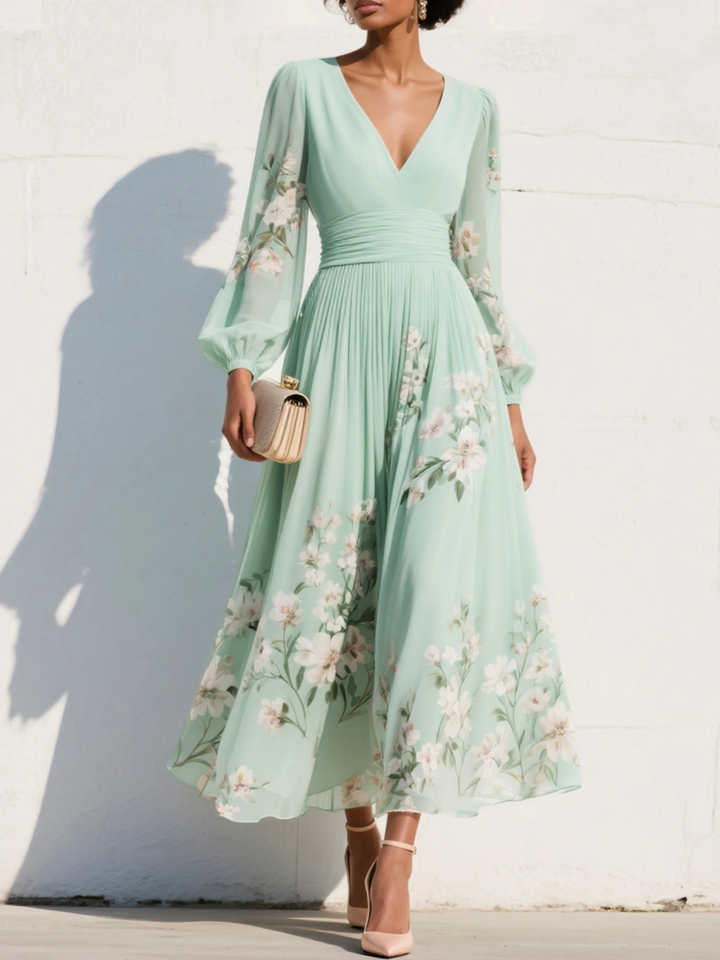 Sadie | Floral Midi Dress