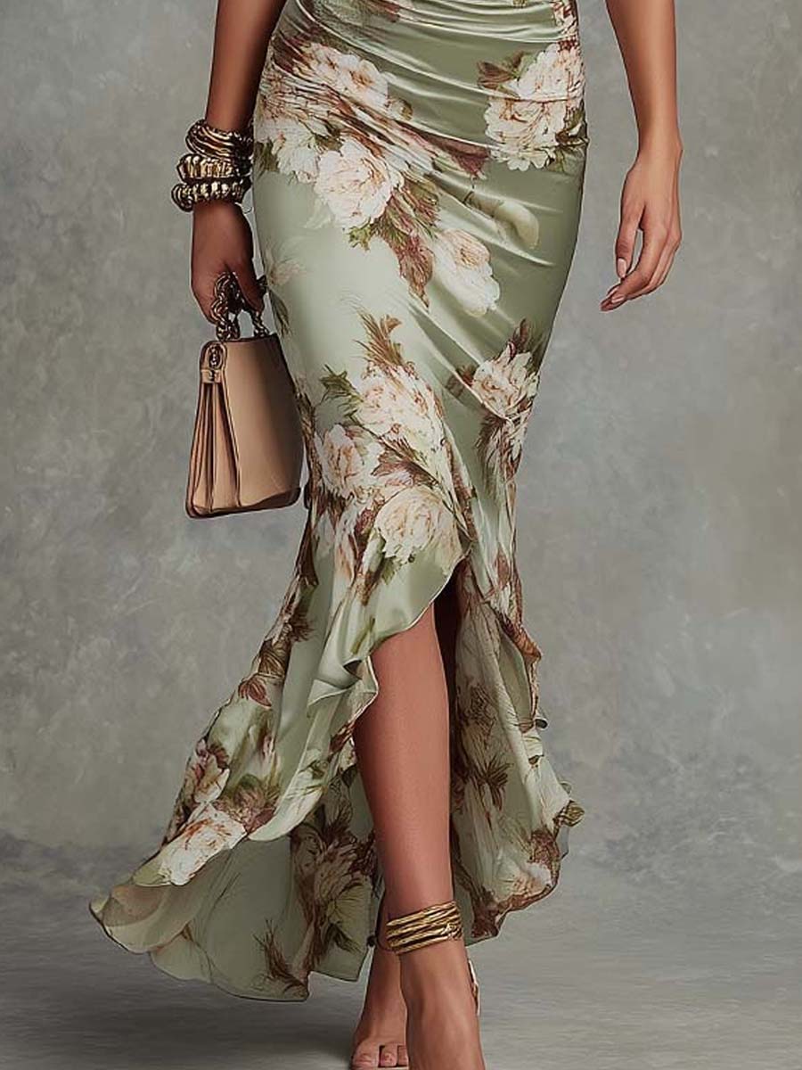 Olivia | Satin Dress