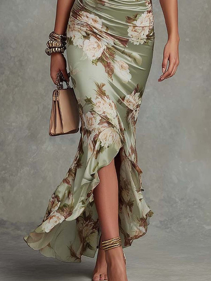 Olivia | Satin Dress