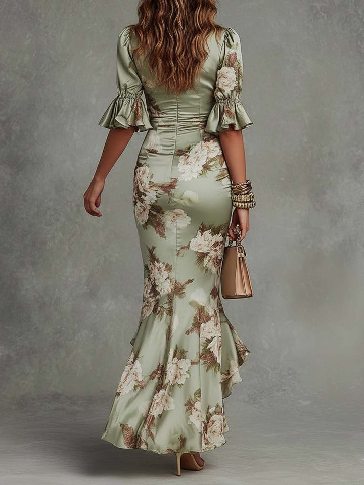 Olivia | Satin Dress