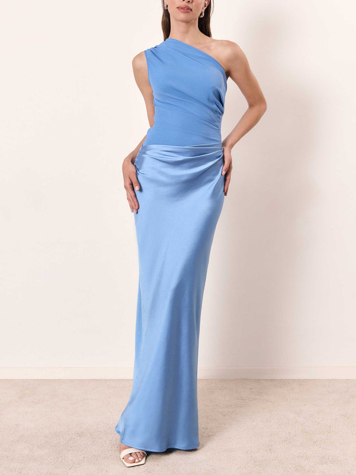 Elara | One Shoulder Maxi Dress