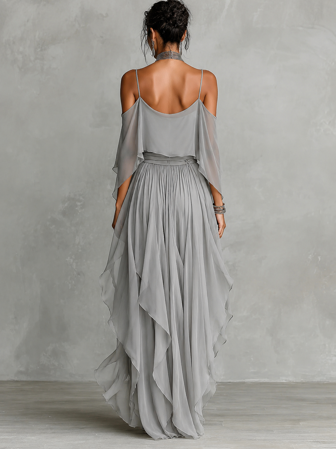 Isabella | Two-Piece Chiffon Set