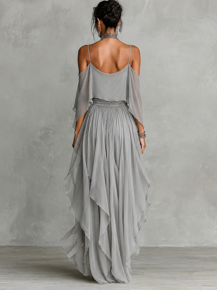 Isabella | Two-Piece Chiffon Set