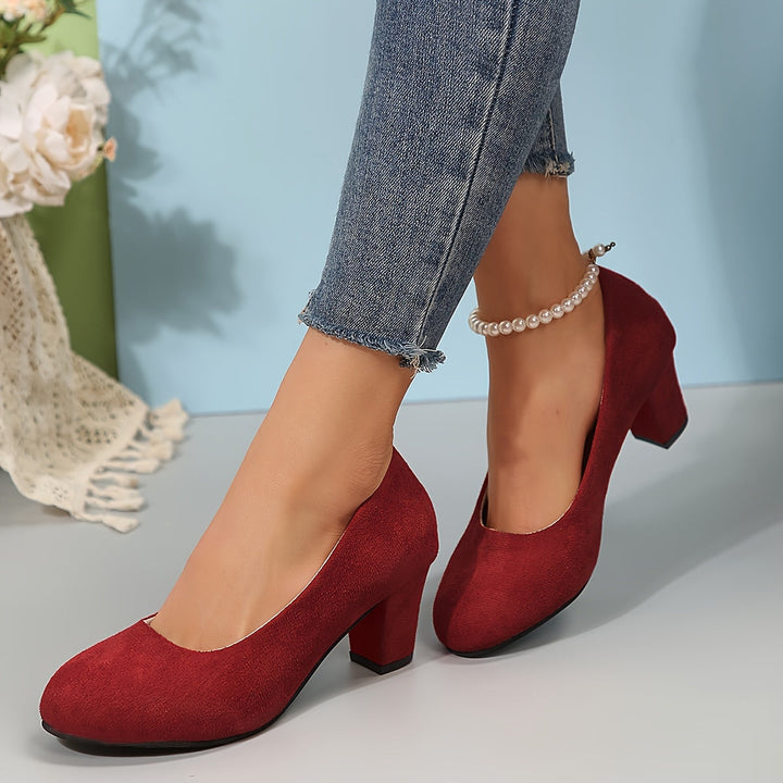 LaureEase | Wide Toe Comfort Heels