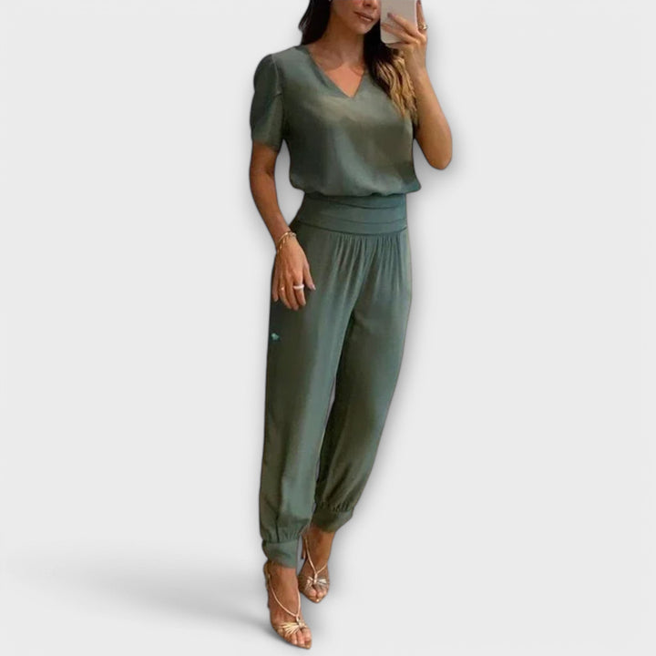 Irmelin | Elegant Set with Top and Trousers