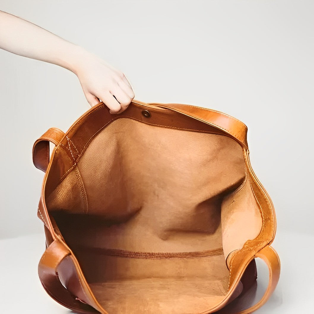 Sarah | Elegant Leather Shoulder Bag