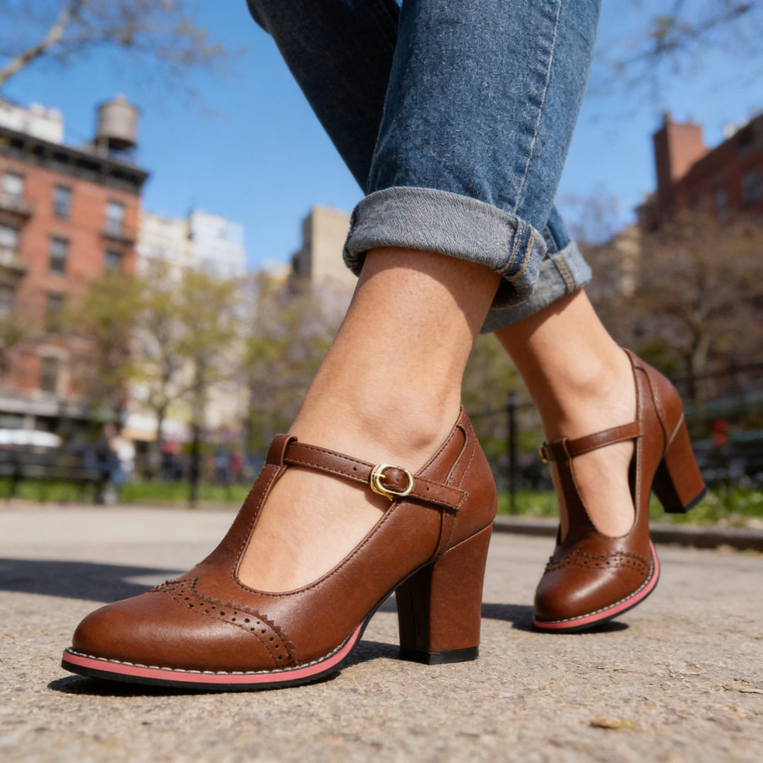 Abigail | Brogue Loafers