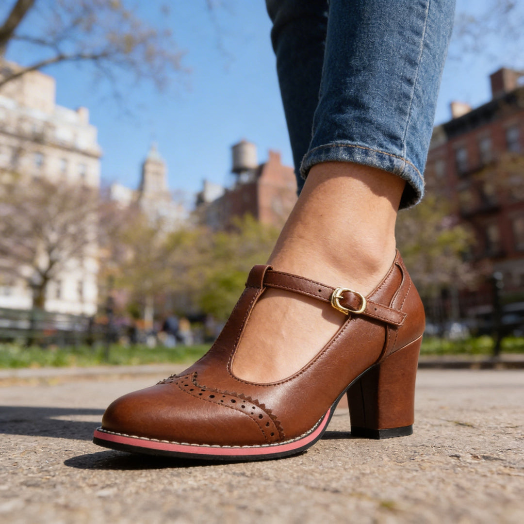 Abigail | Brogue Loafers