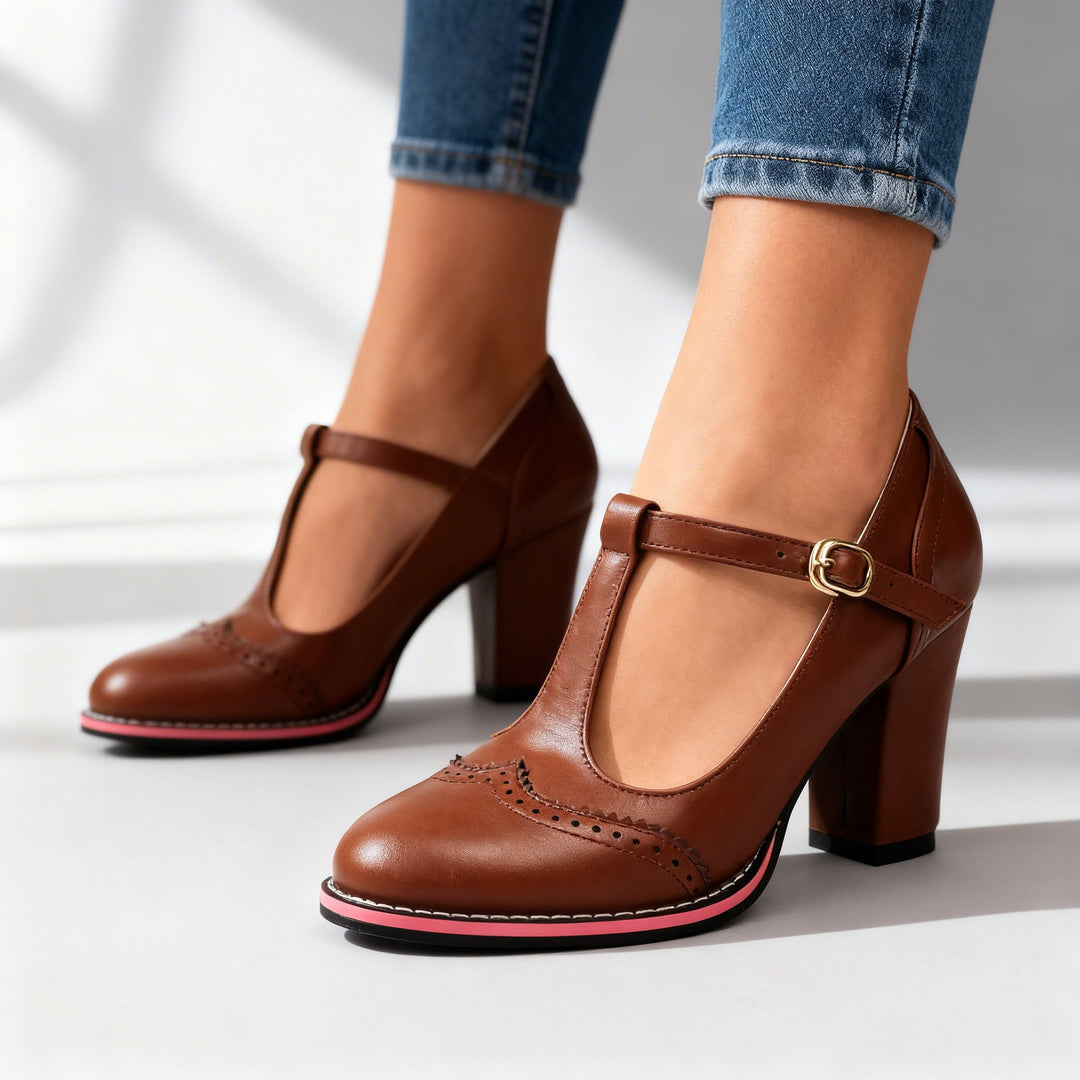 Abigail | Brogue Loafers