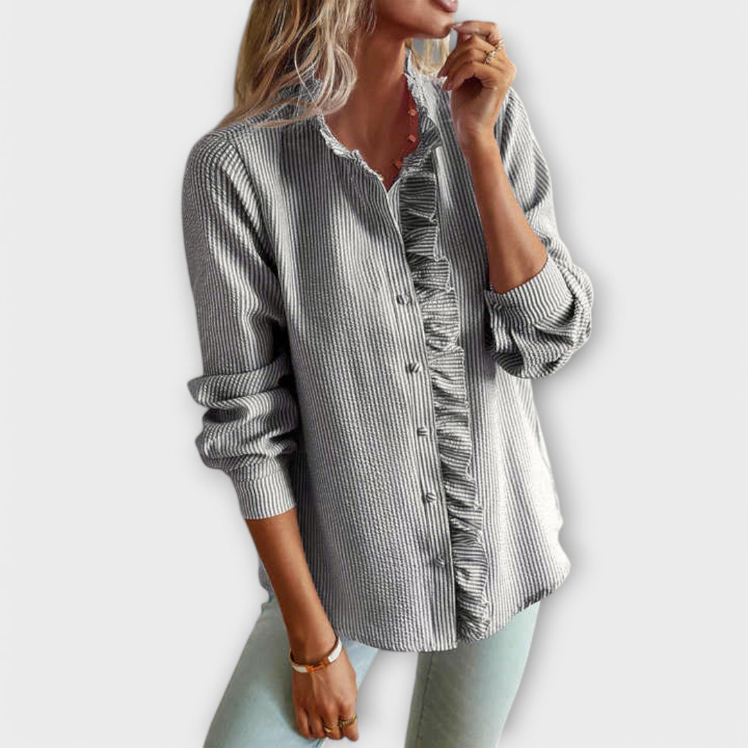Lily | Elegant Long Sleeve Blouse