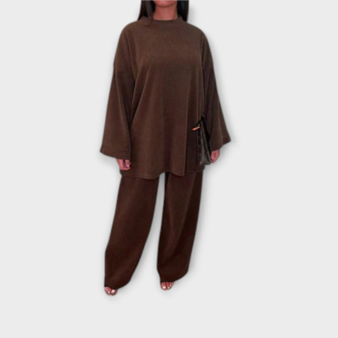 Ingrid | Plus Size Set | Ribbed Style