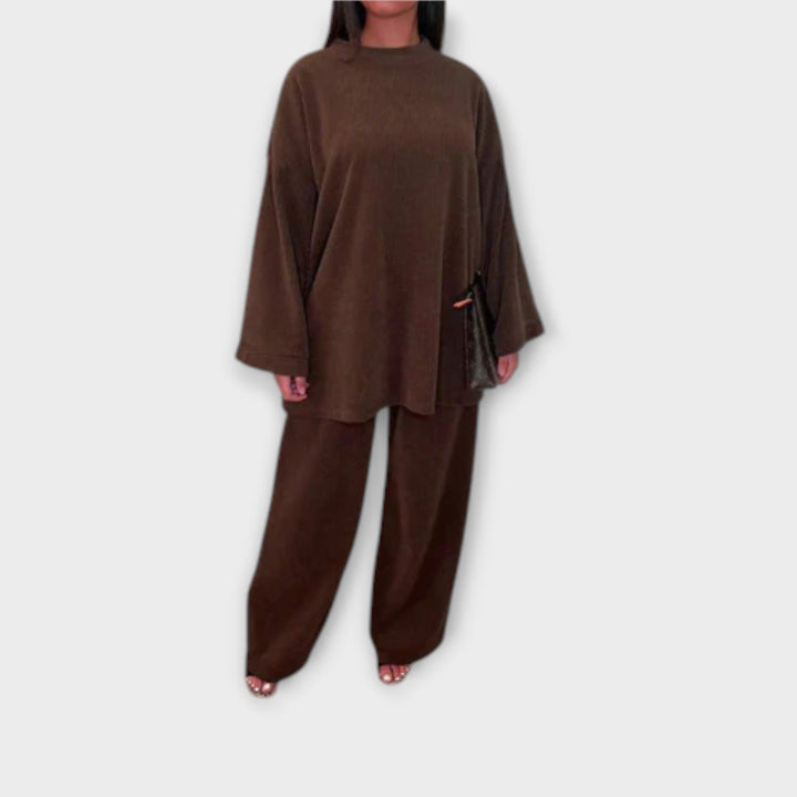 Ingrid | Plus Size Set | Ribbed Style