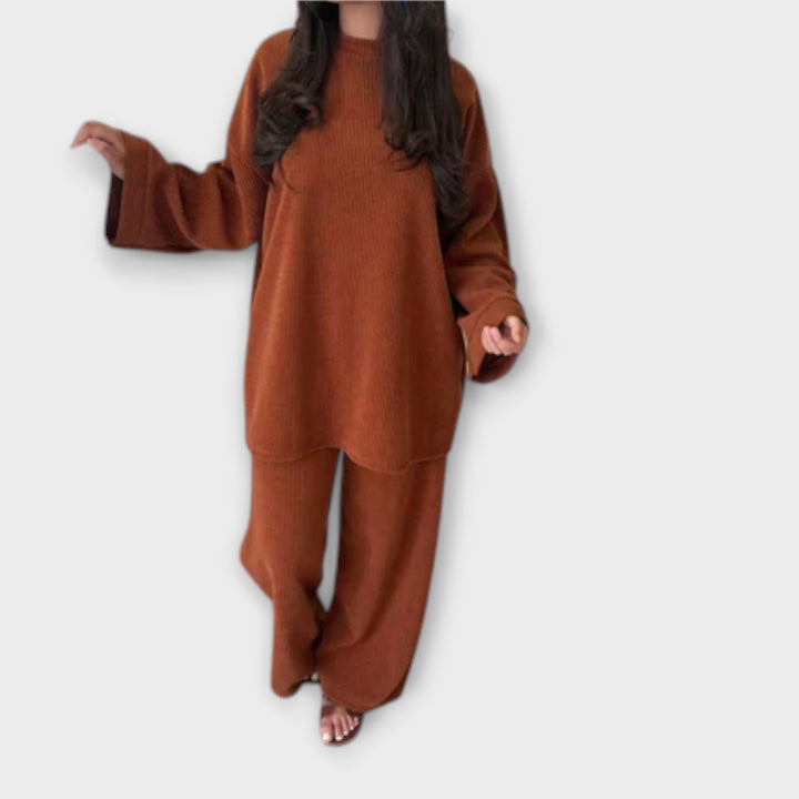 Ingrid | Plus Size Set | Ribbed Style