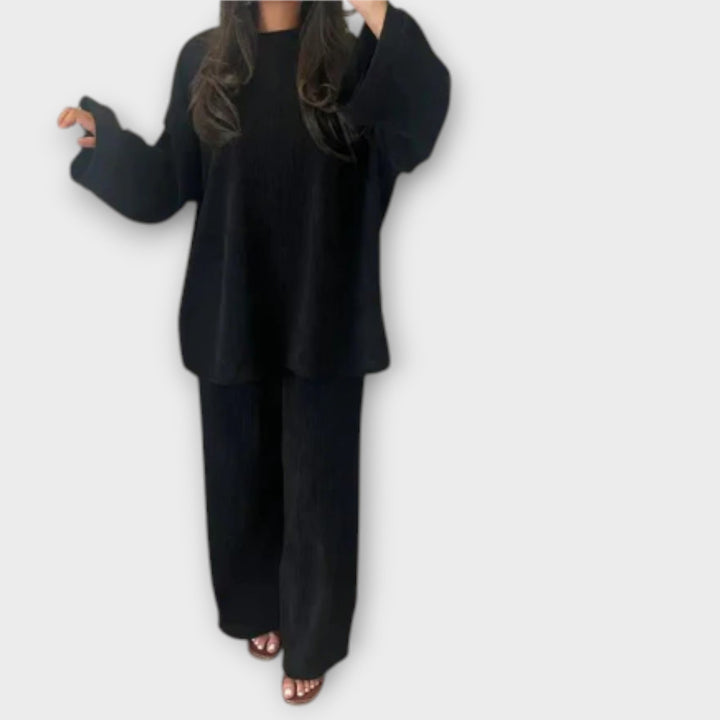 Ingrid | Plus Size Set | Ribbed Style