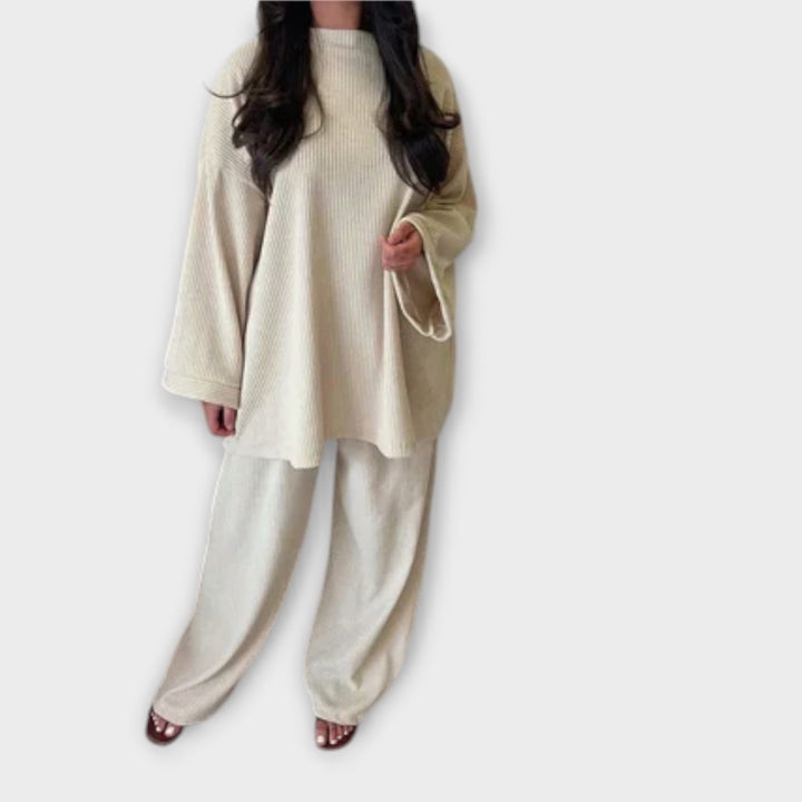 Ingrid | Plus Size Set | Ribbed Style