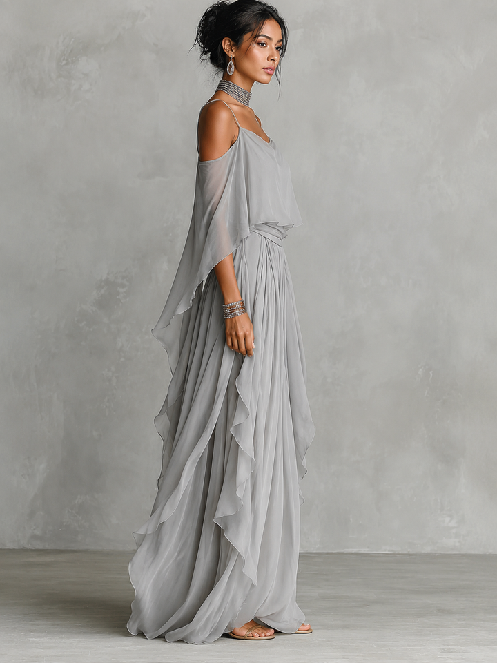 Isabella | Two-Piece Chiffon Set