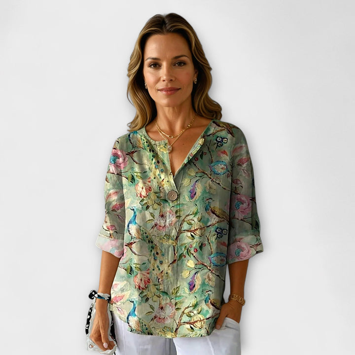 Arlene | Blouse in Floral Design