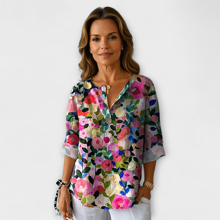 Arlene | Blouse in Floral Design