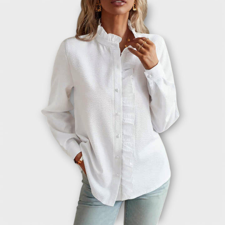 Lily | Elegant Long Sleeve Blouse